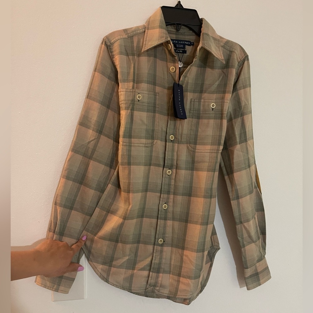 Ralph Lauren Long sleeve shirt size 2 new with tag